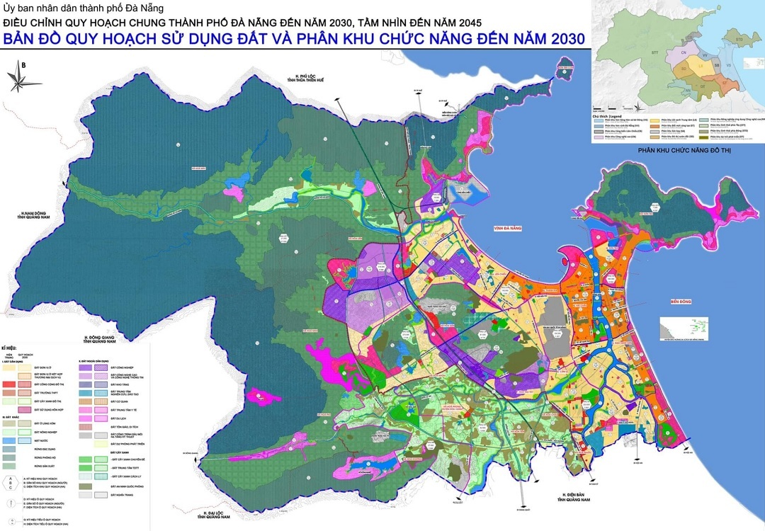 Ban do quy hoach Da Nang 2030 1 - Đất Nền Quy Nhơn