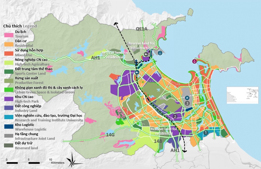 Ban do quy hoach Da Nang 2030 10 - Đất Nền Quy Nhơn