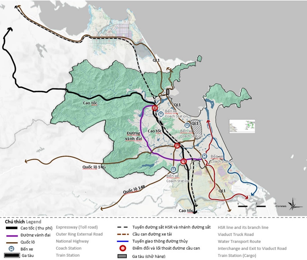 Ban do quy hoach Da Nang 2030 5 - Đất Nền Quy Nhơn